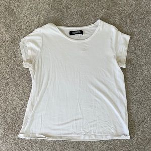 White reformation tee